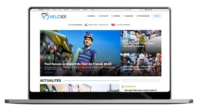 velo101 HOMe page paul seixas